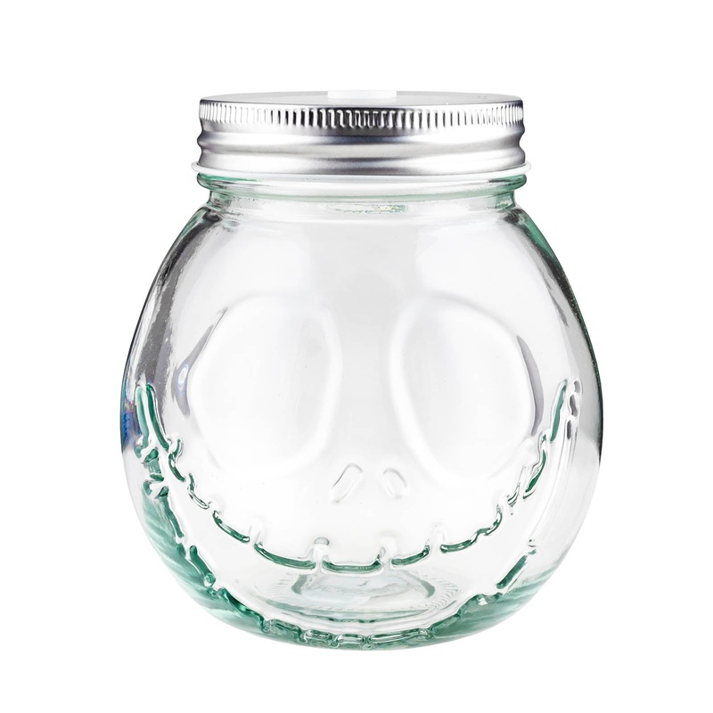 BarConic Jack O’Lantern Mason Jar with lid