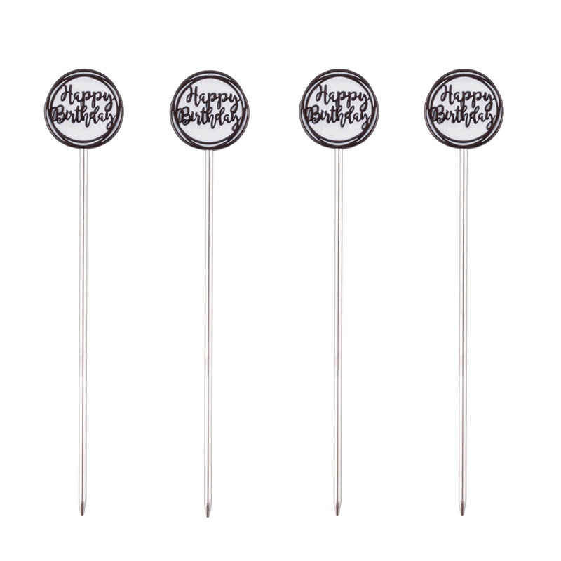 Happy Birthday Cocktail Pick -Set of 4 – BarConic