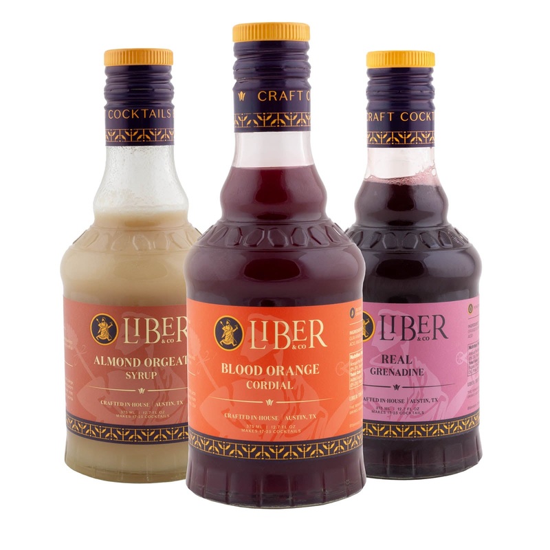 Liber & Co. Cocktail Syrup – 375mL Bottle – Flavor Variety