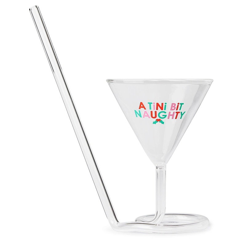 Martini Sipper W/ Built in Straw – Tini Bit Naughty – 4oz