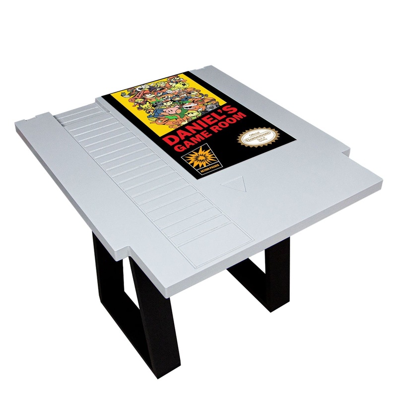 Wooden Table Top – Classic Game Cartridge – Custom