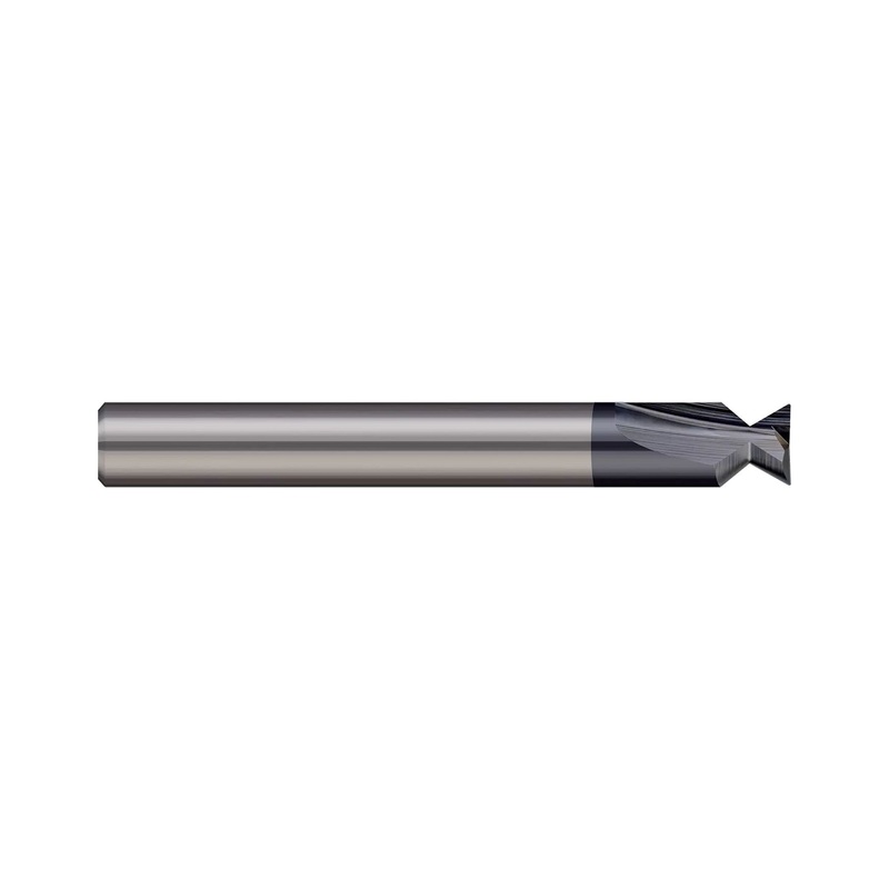 Harvey Tool 62316-C3 | 1/4 Diameter x 1/4 LOC x 1/4 Shank 20 Degree Included Angle AlTiN Coated Carbide Dovetail Cutter